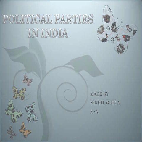 Political parties of india