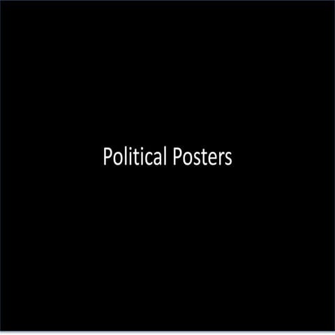 Political posters | PDF
