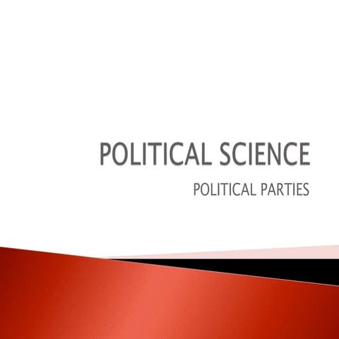 functions of political parties