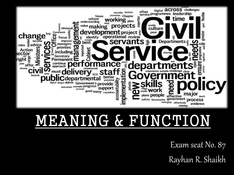 Civil Service civil-service