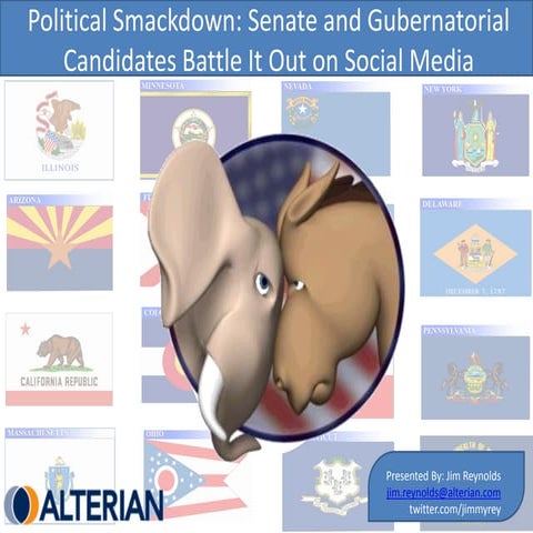 Political Smackdown Senate and Gubernatorial Candidates Battle it out on Soci...