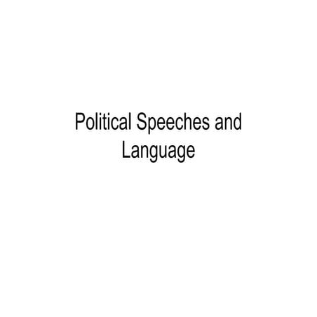 Nelson mandela speech Analysis | PPTX