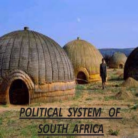 Political system of south africa
