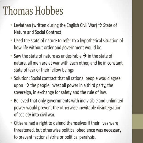 Social contract theory | PPTX