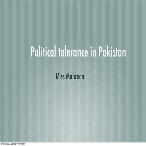 the Political tolerance in Pakistan 01.pdf