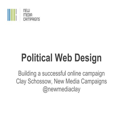 Political Web design and Development