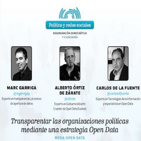 Trasparentar las organizaciones políticas mediante una estrategia Open Data