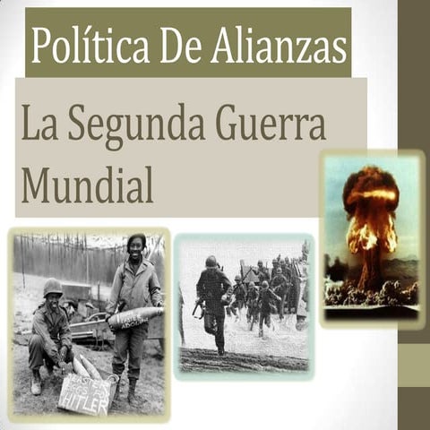 Politicas de alianzas