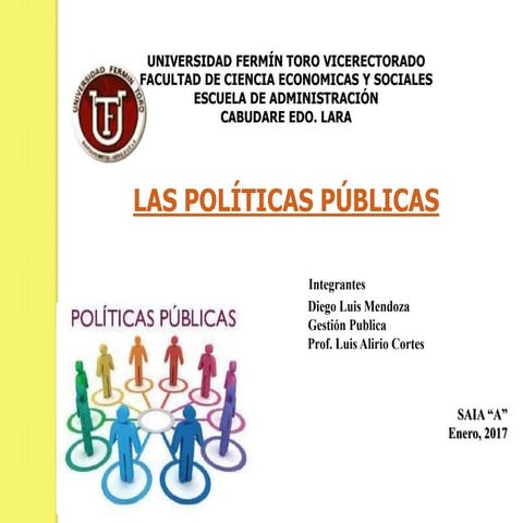 Politicas publicas diego mendoza