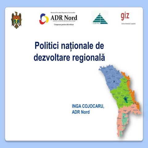 Politici naţionale de  dezvoltare regională