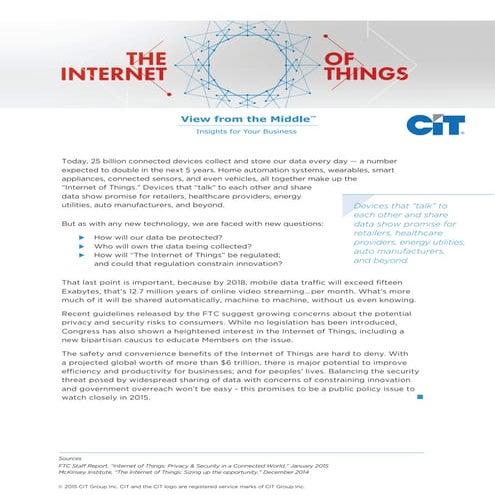 What is the Internet of Things?