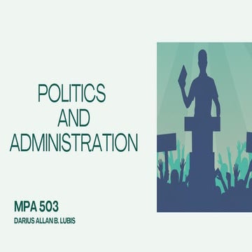 POLITICS AND Administration report.pdfpf