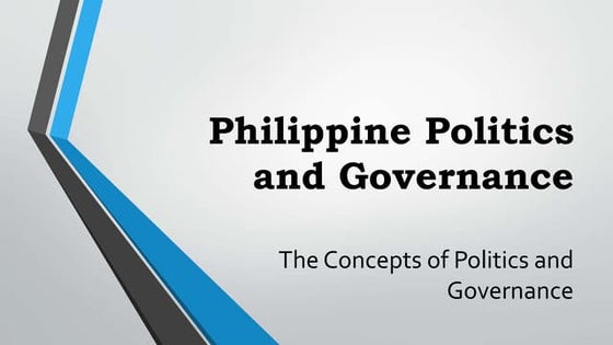 PHILIPPINE POLITICS AND GOVERNANCE MODULE 1 QUARTER 1 GRADE 11 SENIOR ...