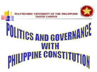 Politics And Governance With Phil. Constitution boa