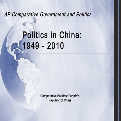 Politics in china