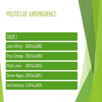 POLITICS OF JURISPRUDENCE.pptx