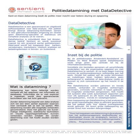 Politiedatamining met datadetective