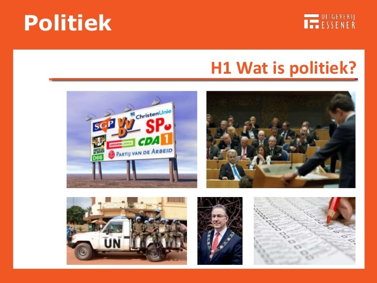 Wat is politiek? Wat is politiek?
