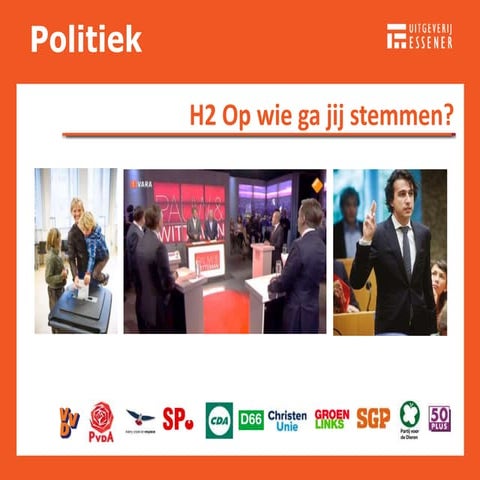 Op wie ga jij stemmen? | PPT