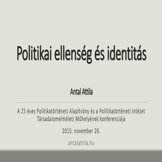Politikai ellenség és identitás