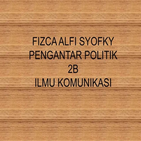 Politik rangkuman materi