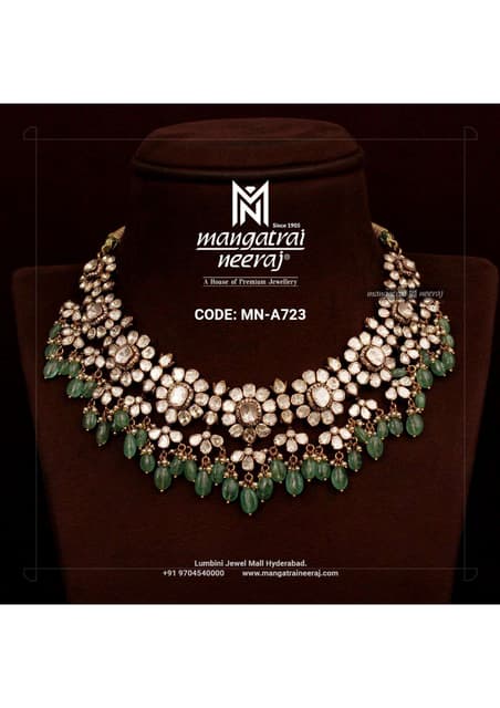 Polki Necklace Designs