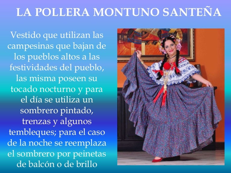 VESTIDOS TIPICOS PANAMEÑOS POR PROVINCIA