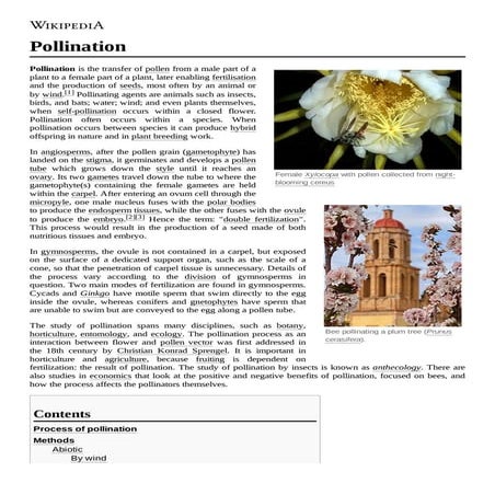 Pollination