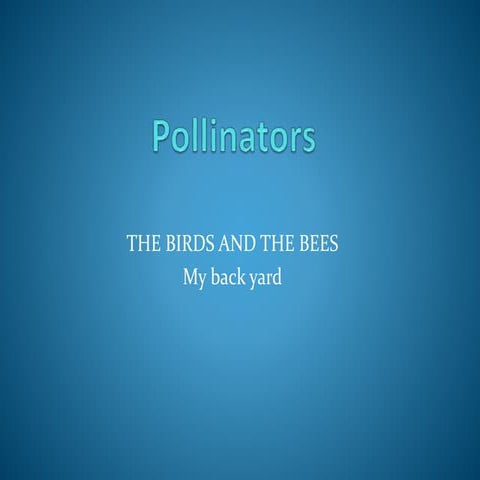 Pollinators