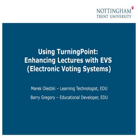 Polling Systems Presentation - EDU