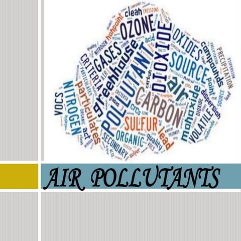 AIR POLLUTANTS