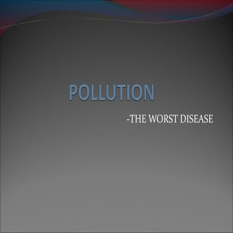 Pollution