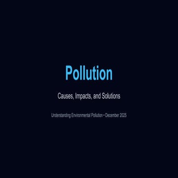 Spanish pollution | PPTX