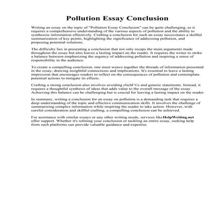 Pollution Essay Conclusion.pdf