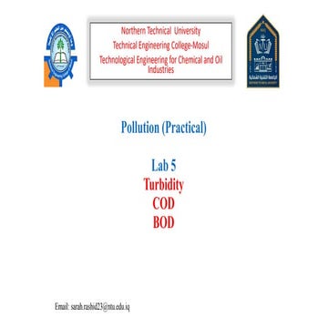 Pollution LAB 5.pptx test  COD cod Bod test