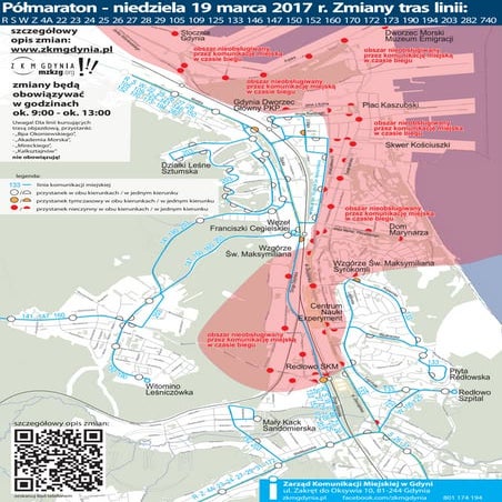 Półmaraton - zmiany w organizacji ruchu