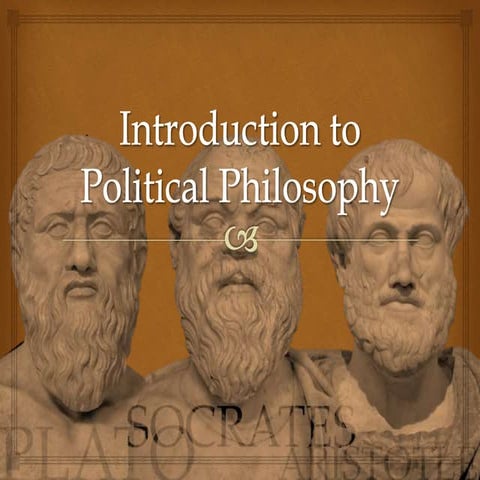 Polsc22   1 introduction to political philosophy