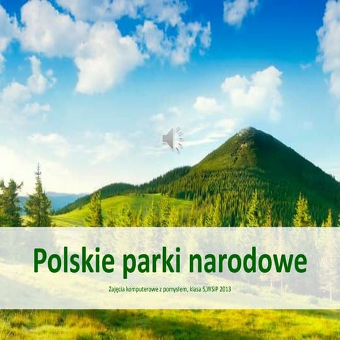 Sprawdzian Z Parków Narodowych W Polsce Przyroda Kl 5