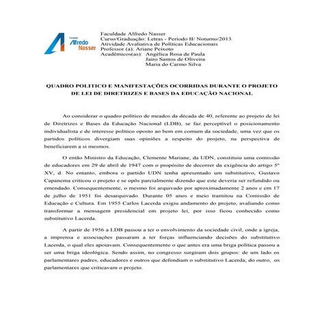 Políticas educacionais