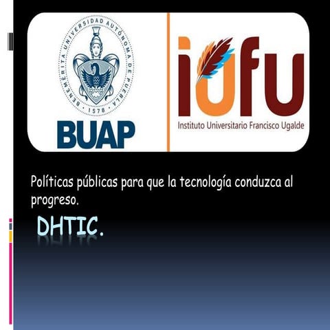 Políticas públicas para que la tecnología conduzca al progreso.