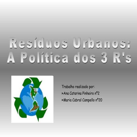 Política dos 3 Rs
