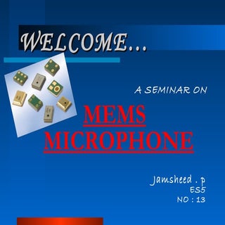 Poly seminar-mems microphone jamsheed