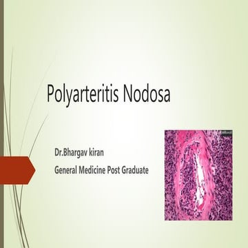 Polyarteritis nodosa