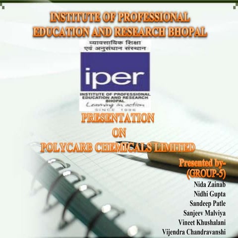 Polycarb chemicals ltd.