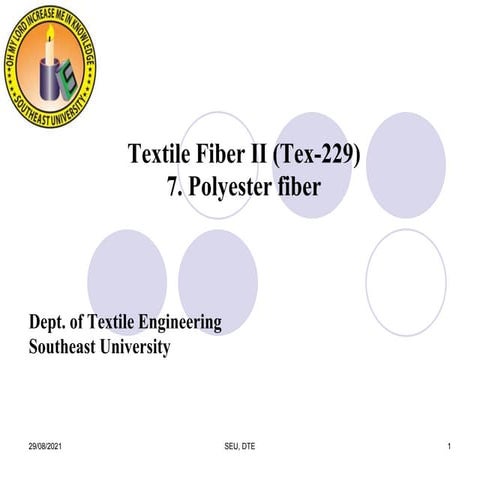 Polyester Fiber & its all about information.pptx