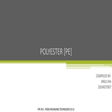 Polyester [PE]