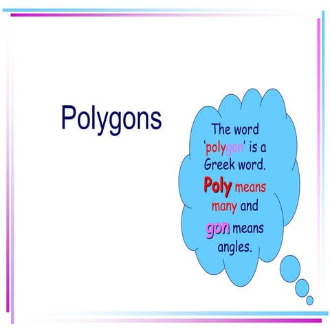 Polygon: Definition, Terminologies and Kinds