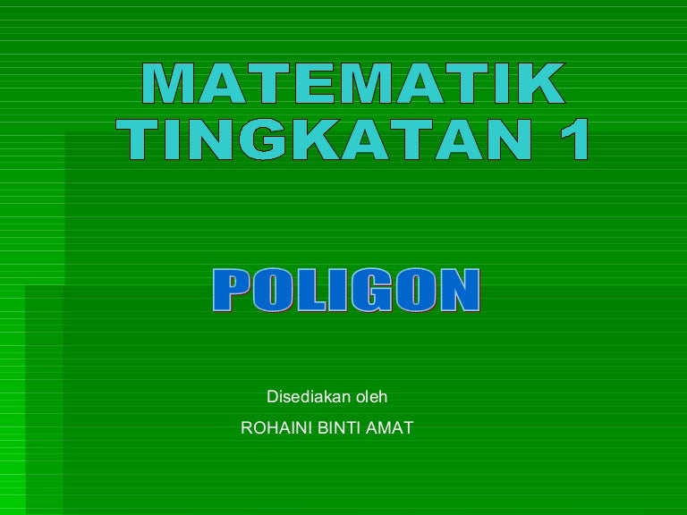 Nama poligon