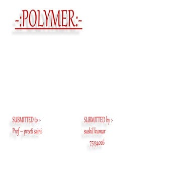 Polymer