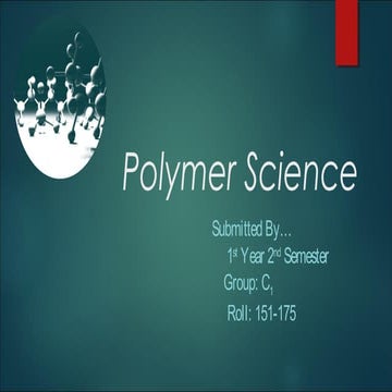 Polymerisation Mechanism ( chain growth )